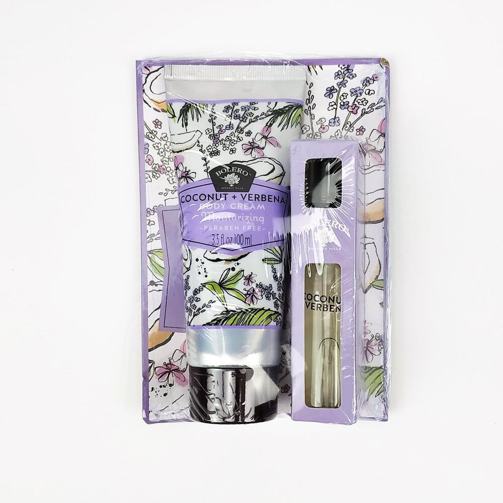 Bolero Coconut/Verbena Lotion & Oil Set